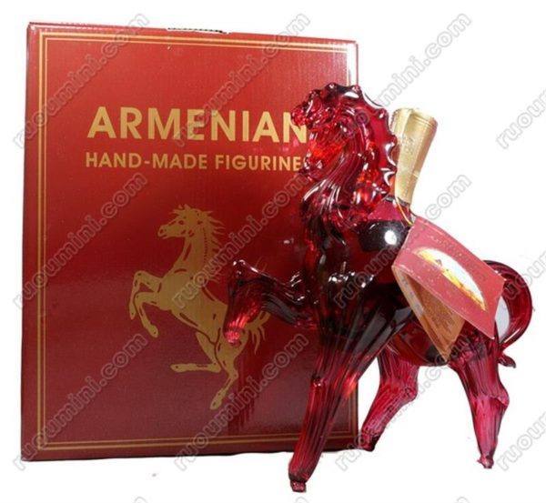 Armenia cognac- horse shape