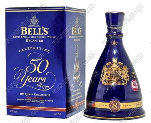 Bell’s Queen Golden Jubilee 50 year Reign 1952 – 2002