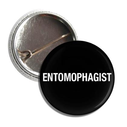 Button ENTOMOPHAGIST – Black