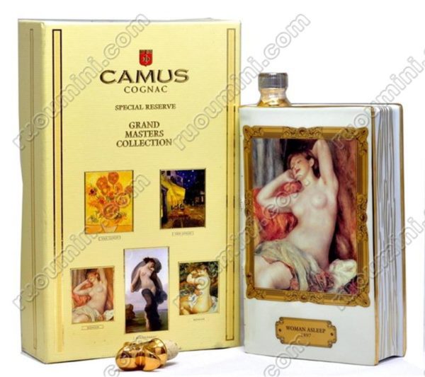 Camus book cognac-Woman Asleep