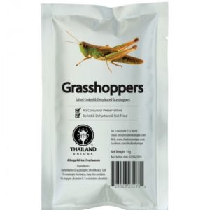 Edible Grasshoppers 15g - Orthoptera Sp