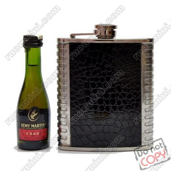 Flask Leather 11- 10 cm