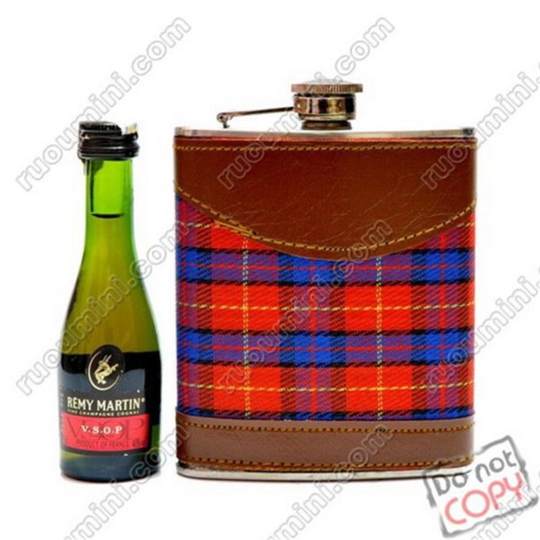 Flask Leather 11- 9.5 cm