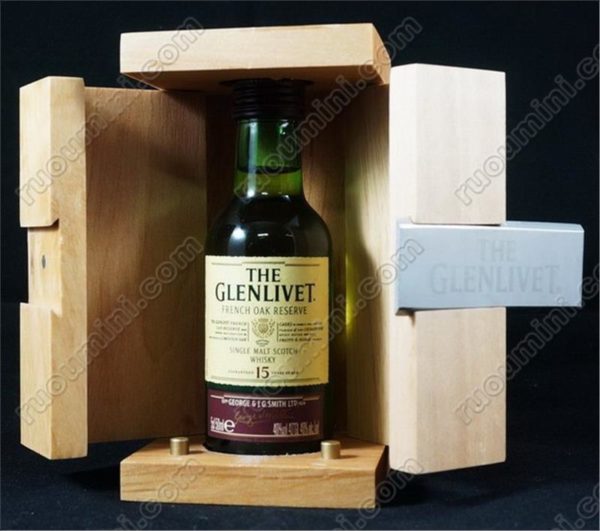 Glenlivet 15 Y.O in wooden box