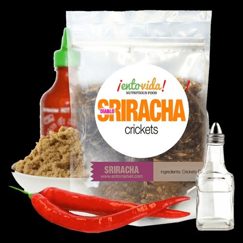 Sriracha Crickets