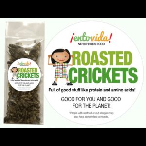 WHOLE ROASTED CRICKETS – CLASS SIZE