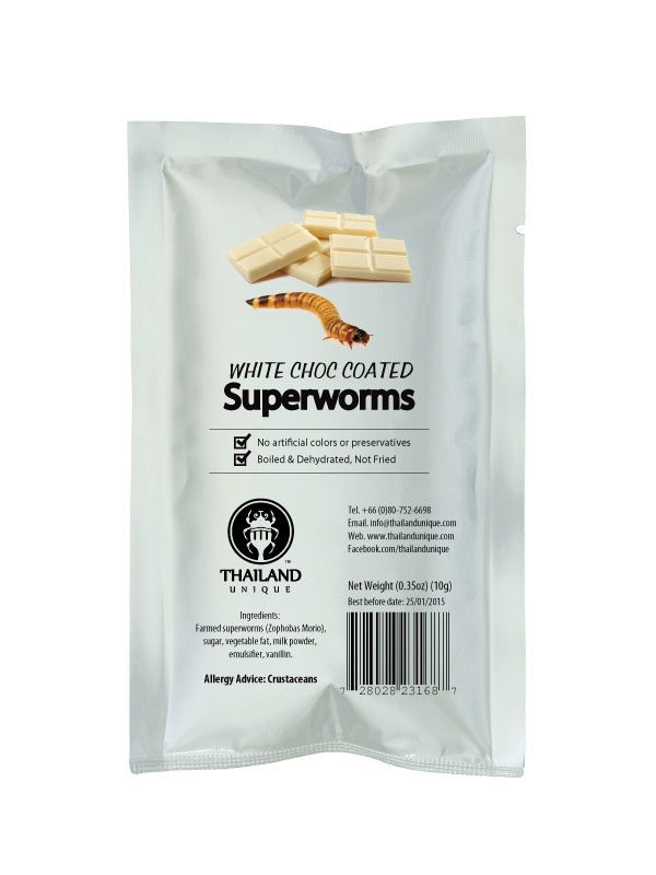 White Chocolate Superworms