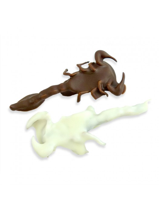 Yin-Yang Chocolate Covered Scorpions